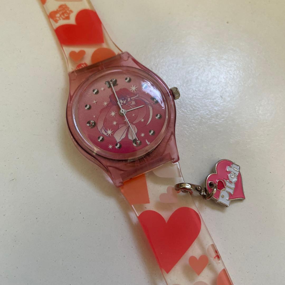 当時品 ぴちぴちピッチ なかよし 応募者全員プレゼント 時計 全員