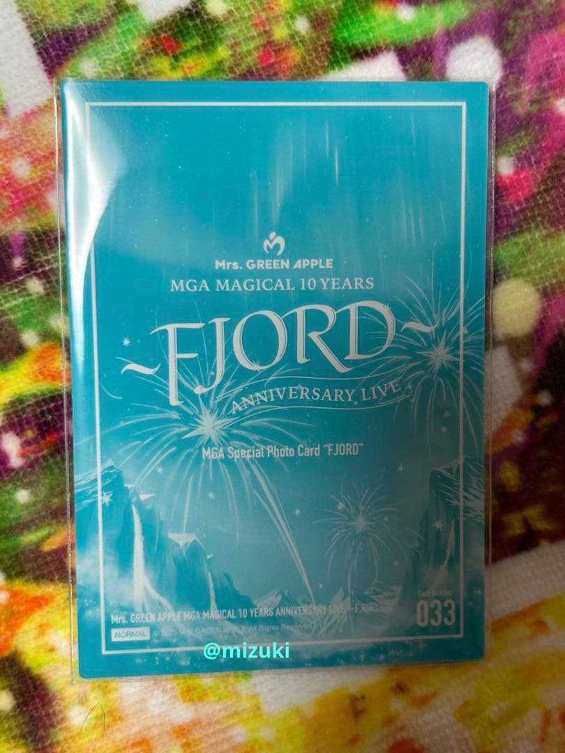 Mrs. GREEN APPLE ミセス フィヨルド フォトカ 33 大森 藤澤 - メルカリ