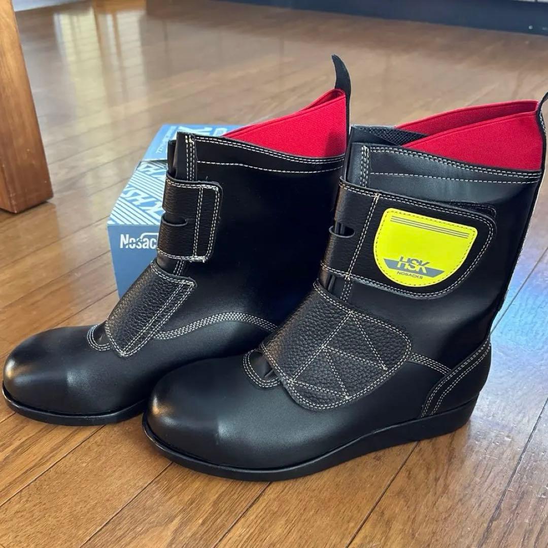 【新品】舗装工事用安全靴　26.5センチ　ノサック アスファルト舗装 安全靴 ノサックス Nosacks 野口ゴム工業 HSK208 安全靴 半長靴タイプ ブーツ