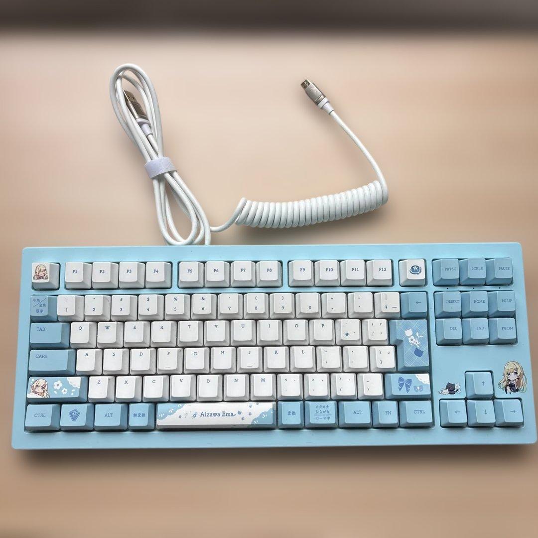 VSPO! GEAR ゲーミングキーボード 藍沢エマ ぶいすぽ！ - メルカリ