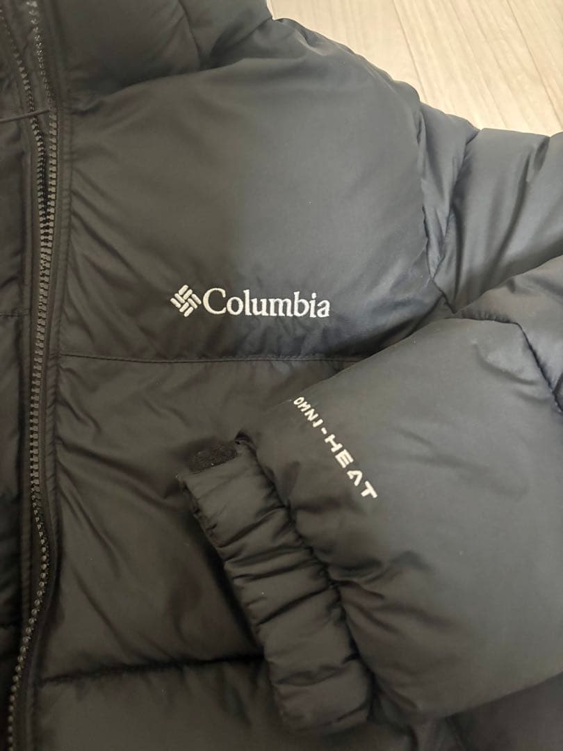 Columbia OMNI-HEAT ダウンジャケット ブラック - メルカリ
