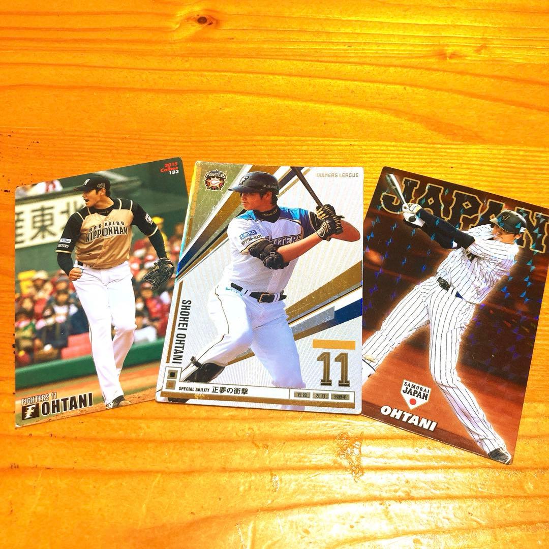 希少 オーナーズリーグ　大谷翔平　ルーキーカード他3枚セット Yahoo!オークション -「オーナーズ リーグ 大谷翔平」の落札相場・落札価格