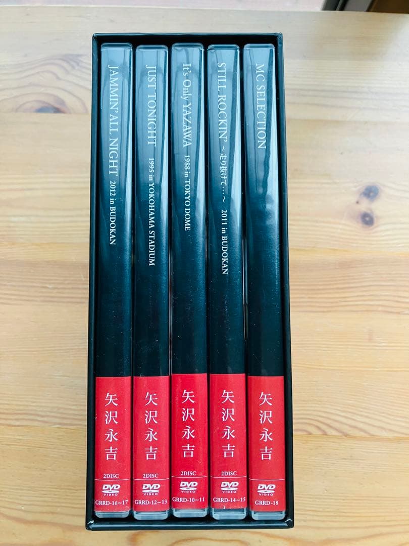 錬*ん様 矢沢永吉 TREASURE BOX DVD5枚組 ライブ