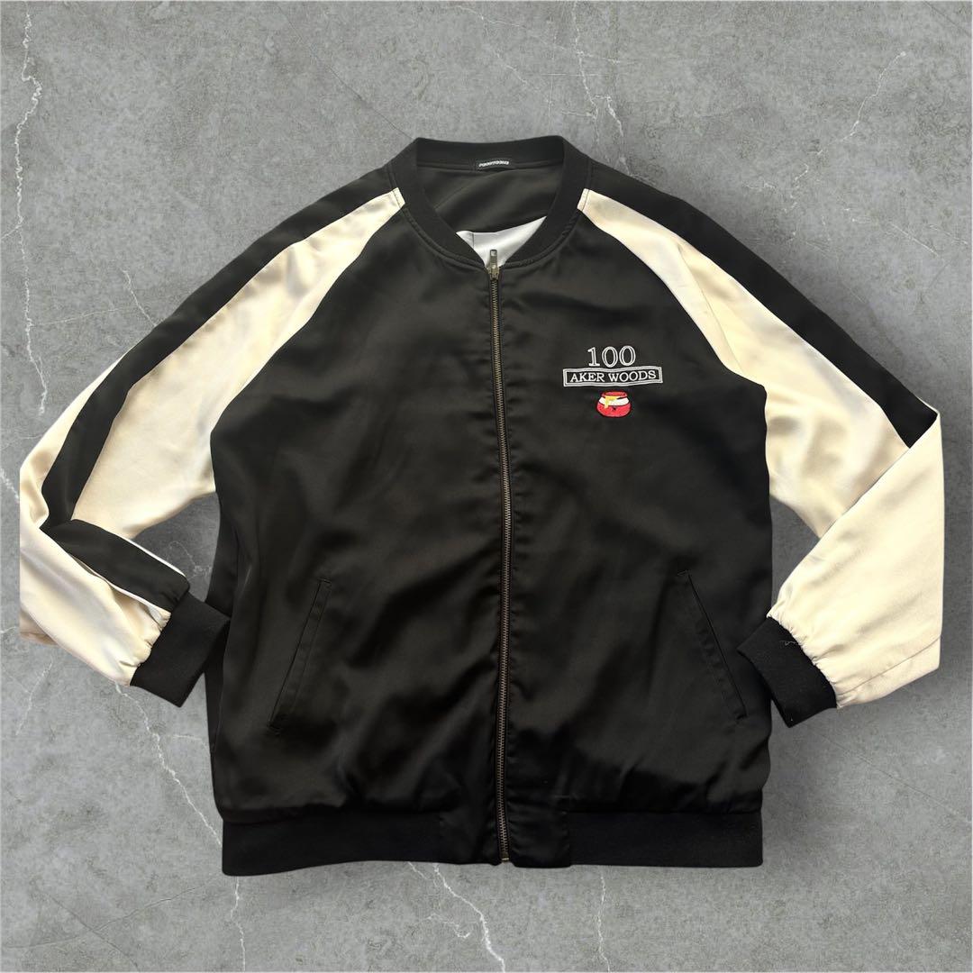 美品✨くまのプーさん スカジャン ディズニー - メルカリ