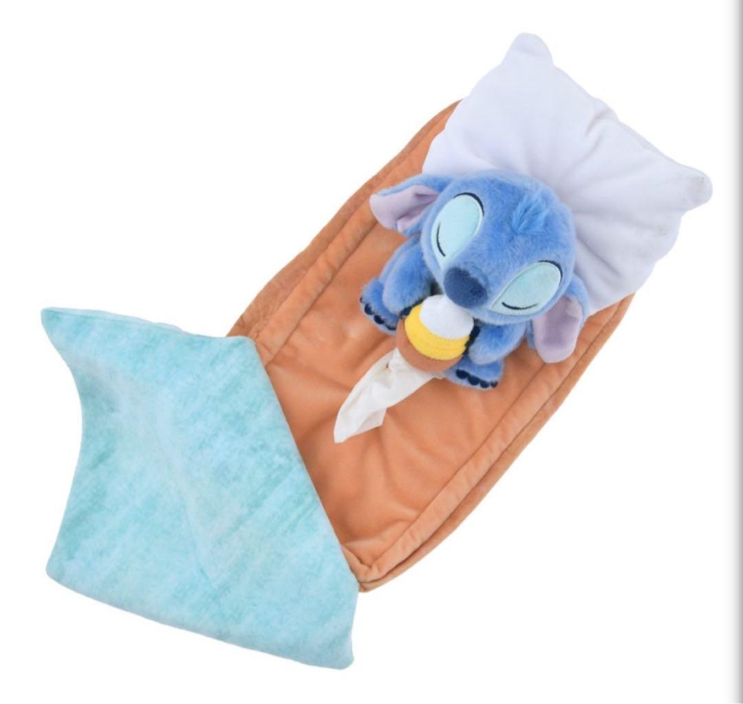 S*n様 スティッチ ティッシュボックスカバー ぬいぐるみ ティッシュ