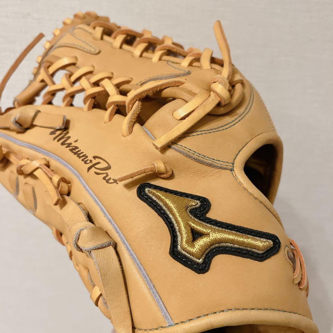 未使用 タグ付 MIZUNO Pro 硬式 外野用 梶谷型 限定モデル 左