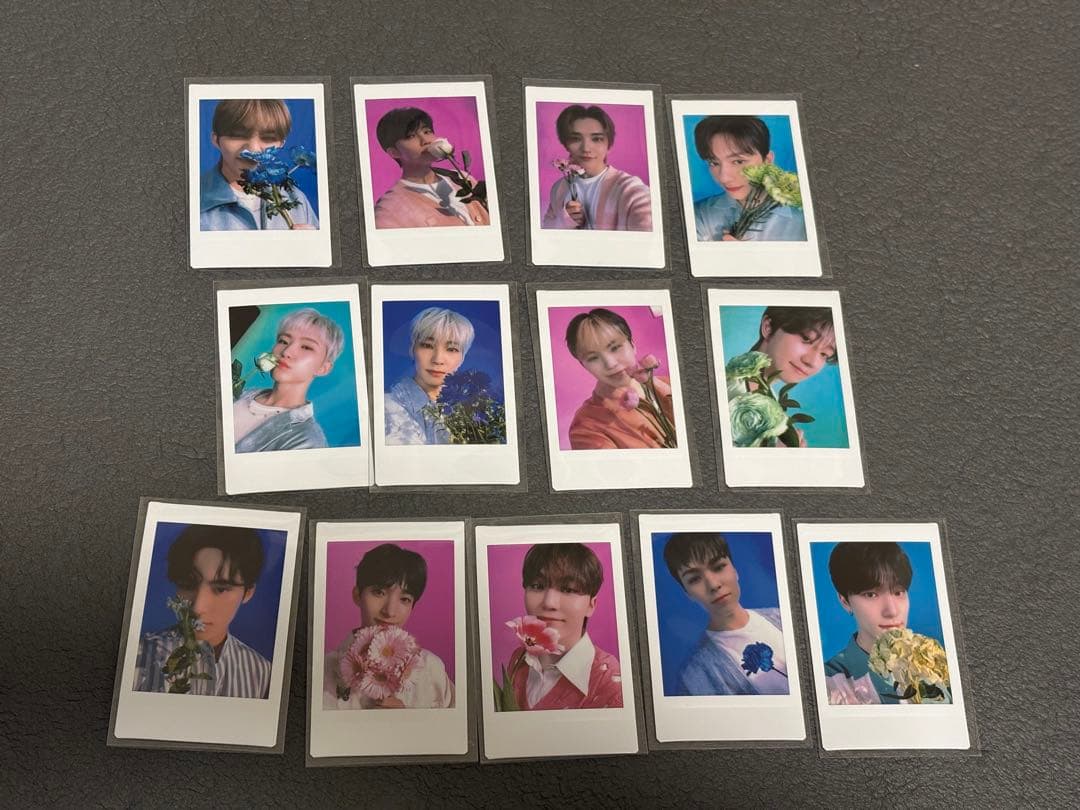 SEVENTEEN 2022 'HANABI' チェキ風 花 13枚セット - メルカリ