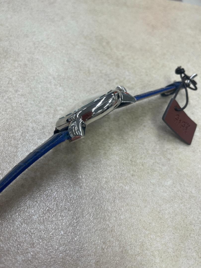 【最終価格！】GaGa MILANO 時計 品番：5010.05S 青金/青革