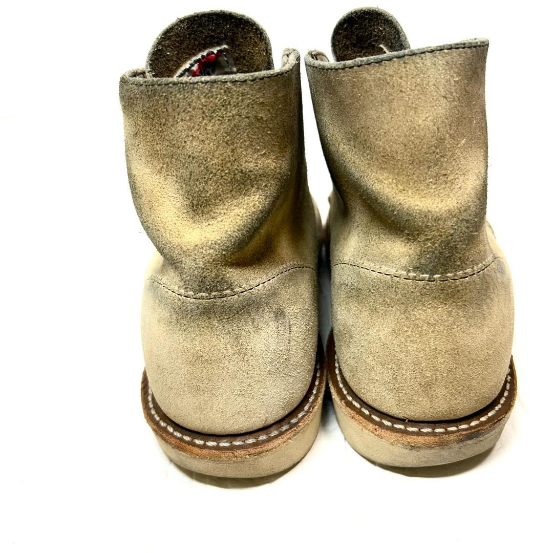 レッドウィング　８１６７　プレーントゥ　スエード　25.0cm 7D　ブーツ