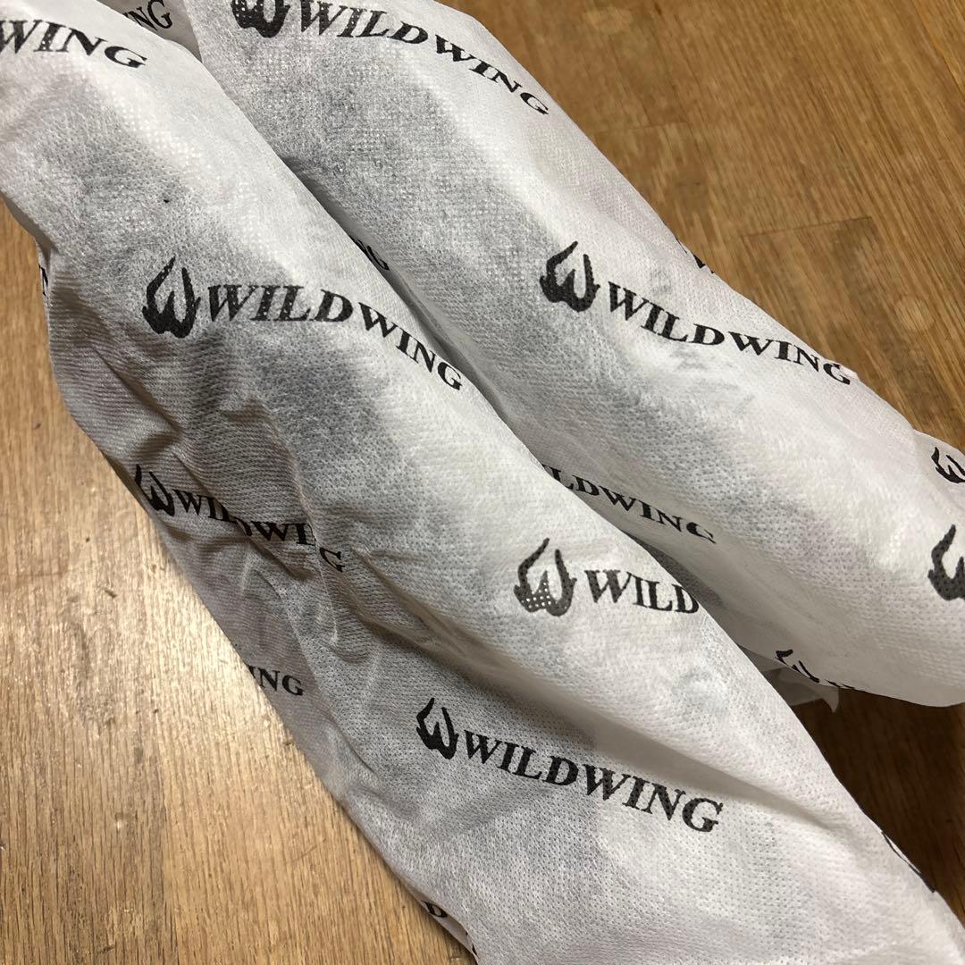 [ワイルドウィング] 厚底スワロー　本革バイクブーツ　25.0cm