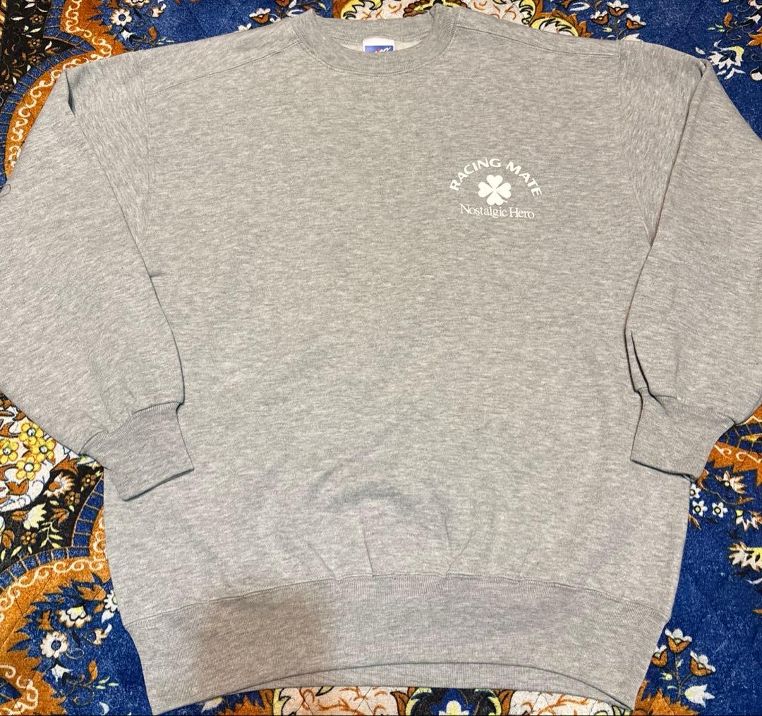 90s〜 USA製 LOOKタグ スエットシャツ ビンテージ クローバープリント