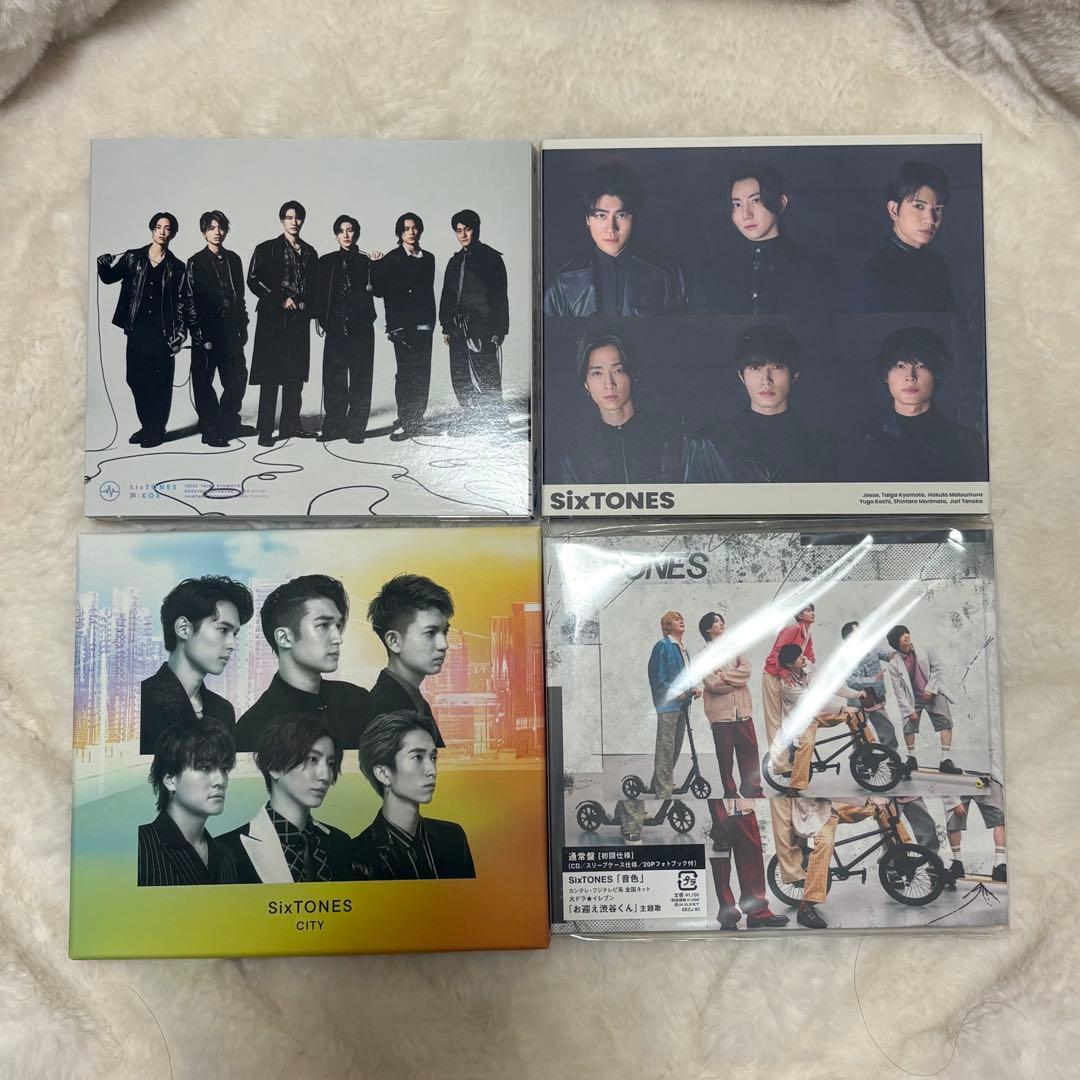 SixTONES CD まとめ売り 声 バリア CITY 音色 - メルカリ