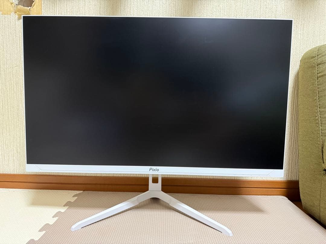Pixio PX248 Wave White モニター 本体　ゲーミングモニター PX248WAVEW / ホワイト | 23.8インチ 200Hz FHD FastIPSゲーミング
