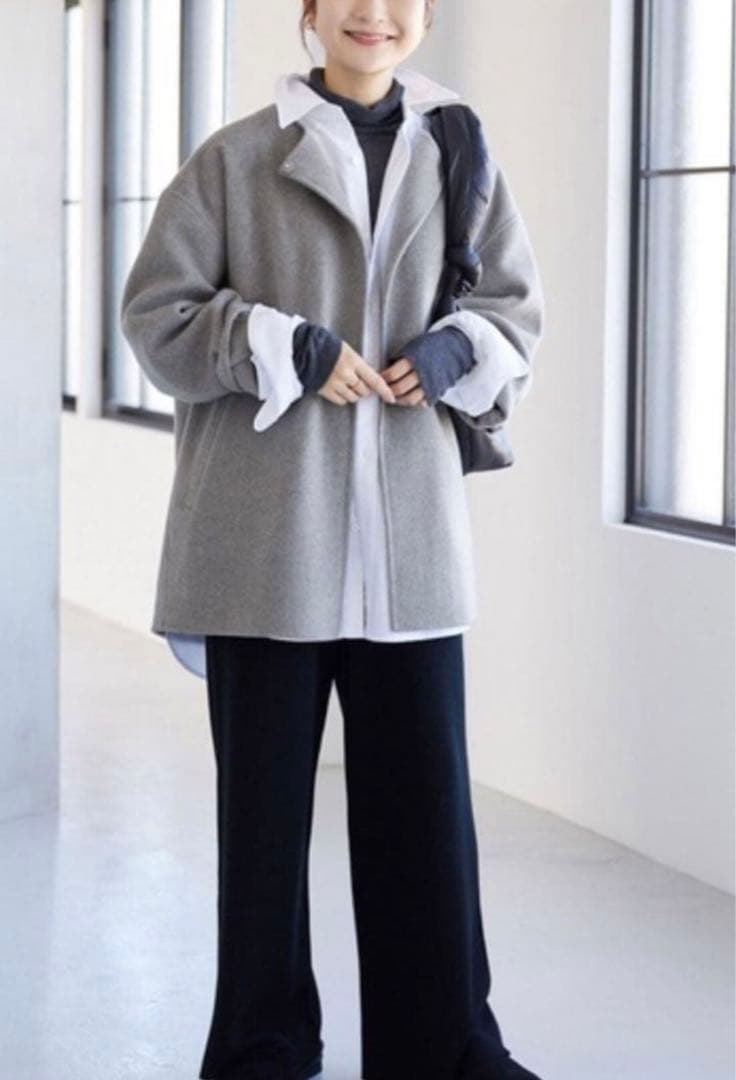 2023AW SLOBE IENA ハミルトン ダブルフェイスショートコート - メルカリ