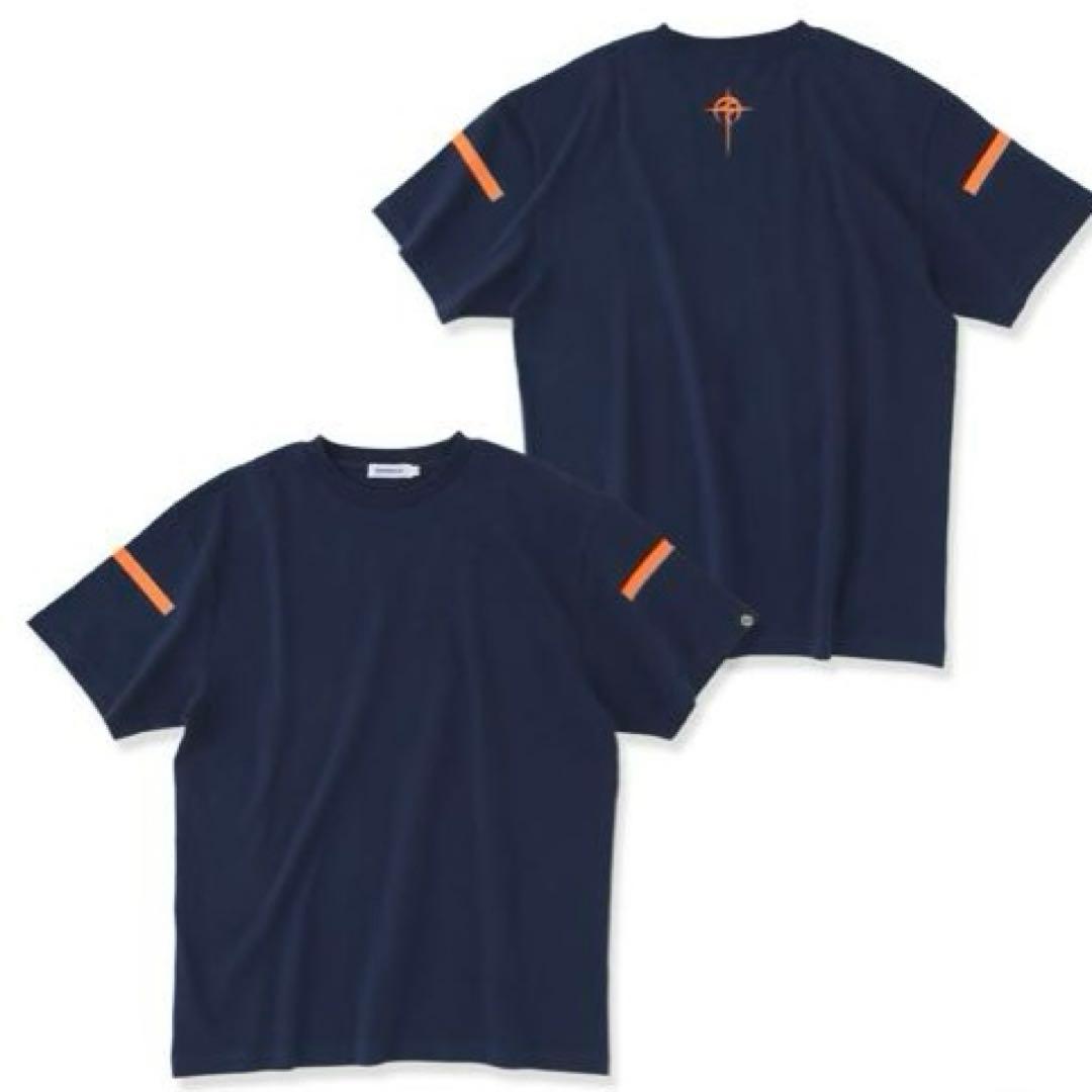 閃光のハサウェイ SRICT-G MaftyメンバーTシャツ Lサイズ ネイビー