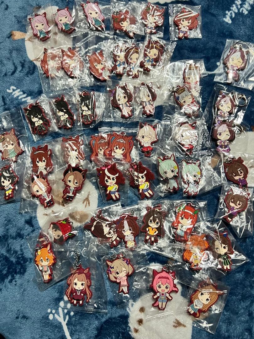 ウマ娘　ラバーストラップ セット バンダイナムコアミューズメント限定 TVアニメ『ウマ娘 プリティー