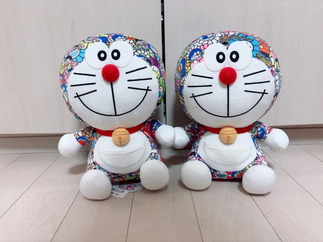 村上隆☆ドラえもん☆ぬいぐるみ☆ユニクロ☆2体セット - メルカリ