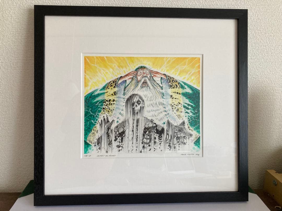 マジックザギャザリング 原画 灰は灰に mtg原画