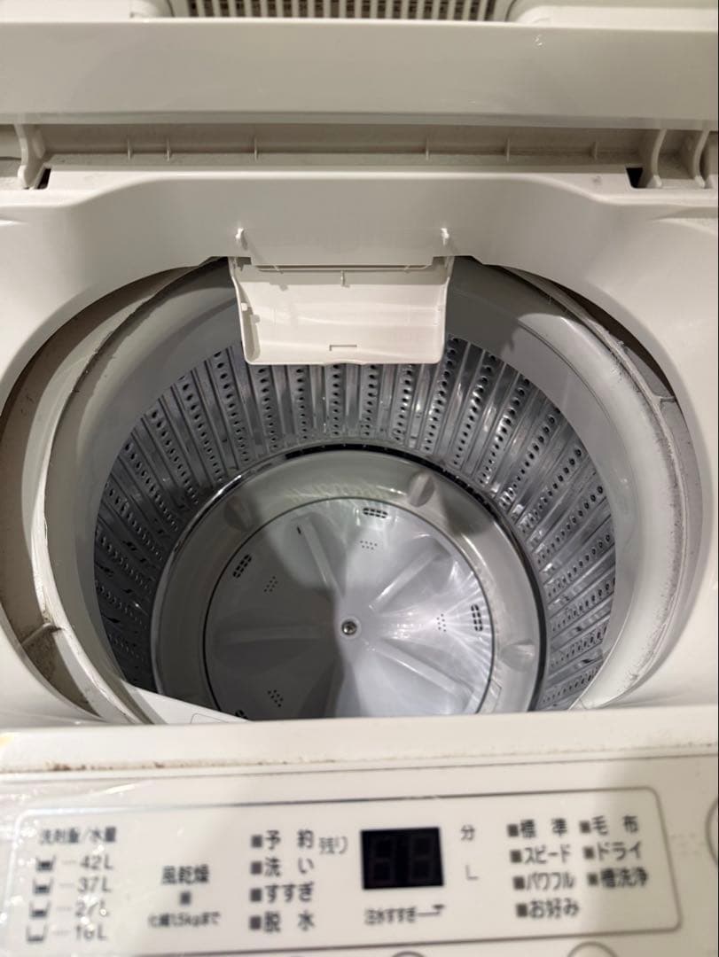 【送料込】縦型洗濯機 4.5kg 本体 ヤマダ電機製