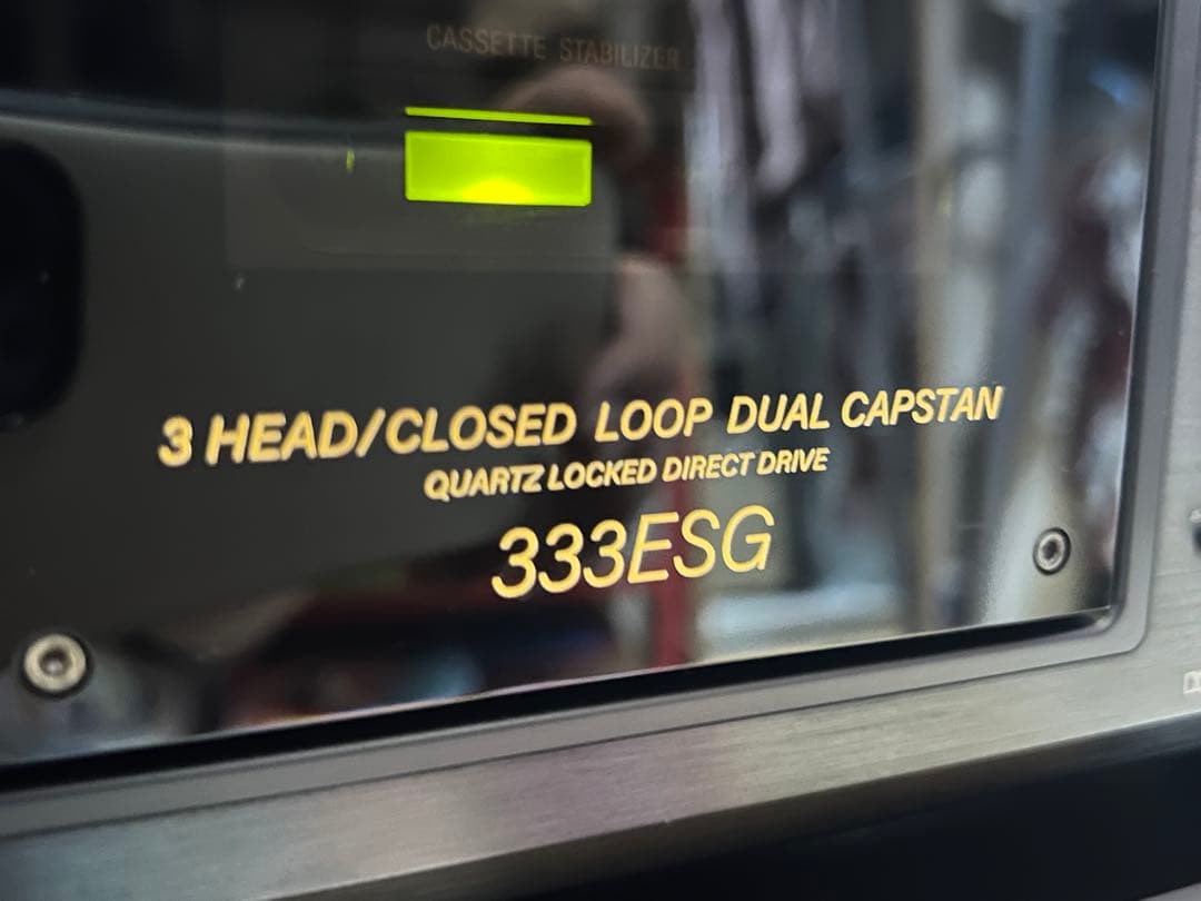 美品！SONYソニーTC-333ESGバブル全盛期の熟成3ベッドカセットデッキ