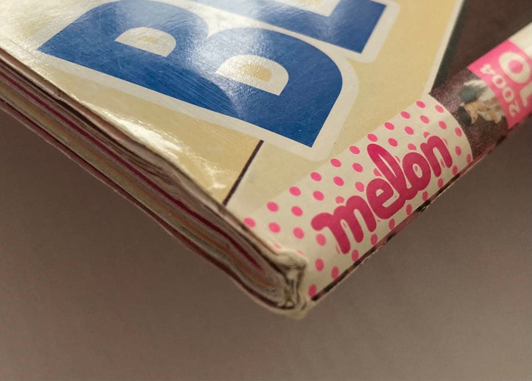 泉里香(当時:浜千咲)表紙 中古雑誌melon2004年10月号 おまけ付き