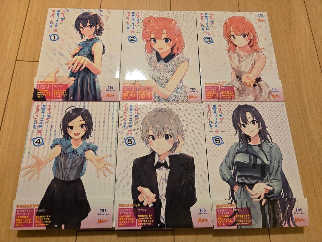 やはり俺の青春ラブコメはまちがっている 完　DVD全６巻セット　特典小説付 61qcxbG-mDL._AC_UF350,