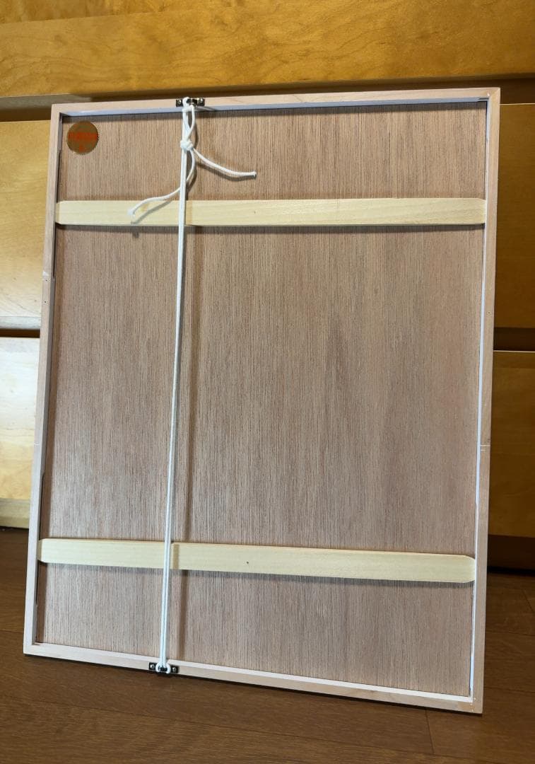 水彩・デッサン額縁大衣判4枚セット（桜カマボコ）ホワイトシンプル