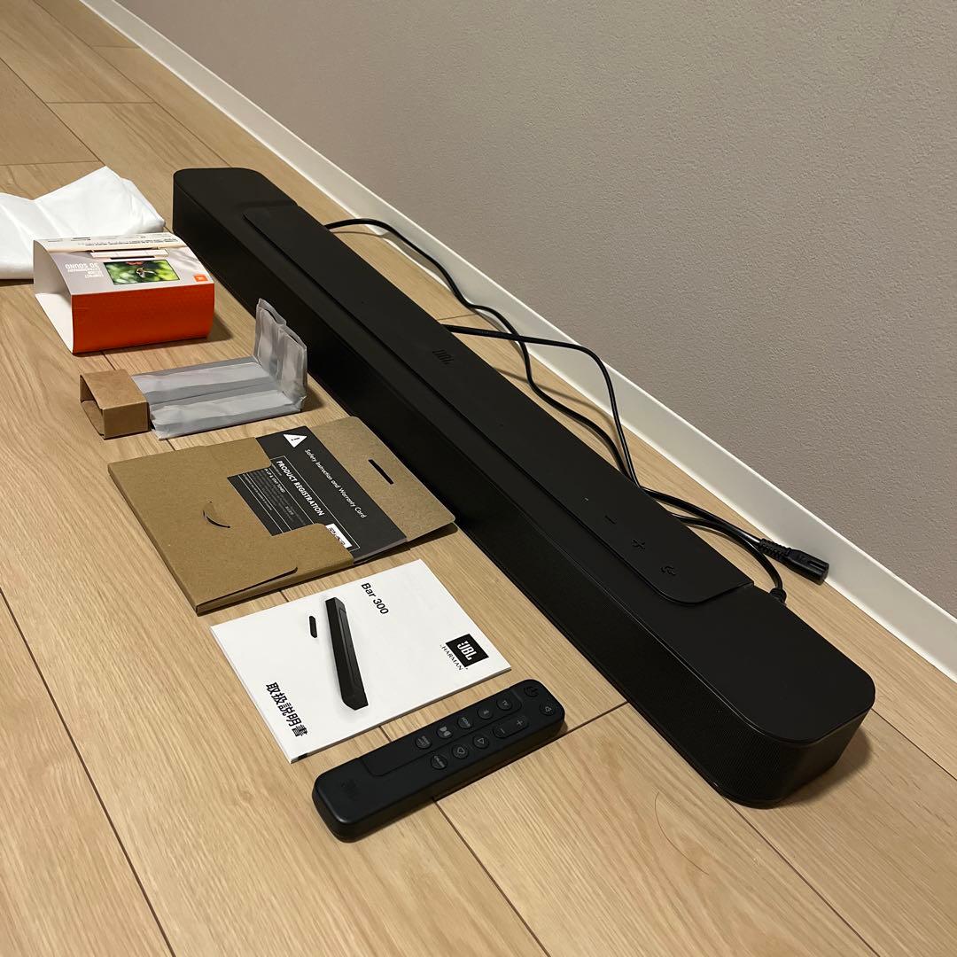 JBL サウンドバー BAR 300 3Dサラウンド Wi-Fi対応 260W JBL BAR 300