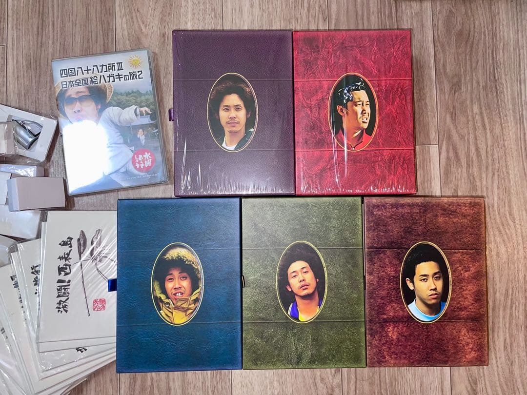 水曜どうでしょう DVD 26巻セット 専用ボックス5個と初回特典のおまけ