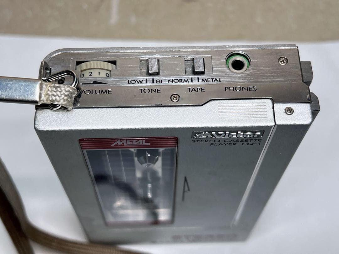 Victorビクター CQ-1 ステレオカセットプレーヤージャンク - メルカリ