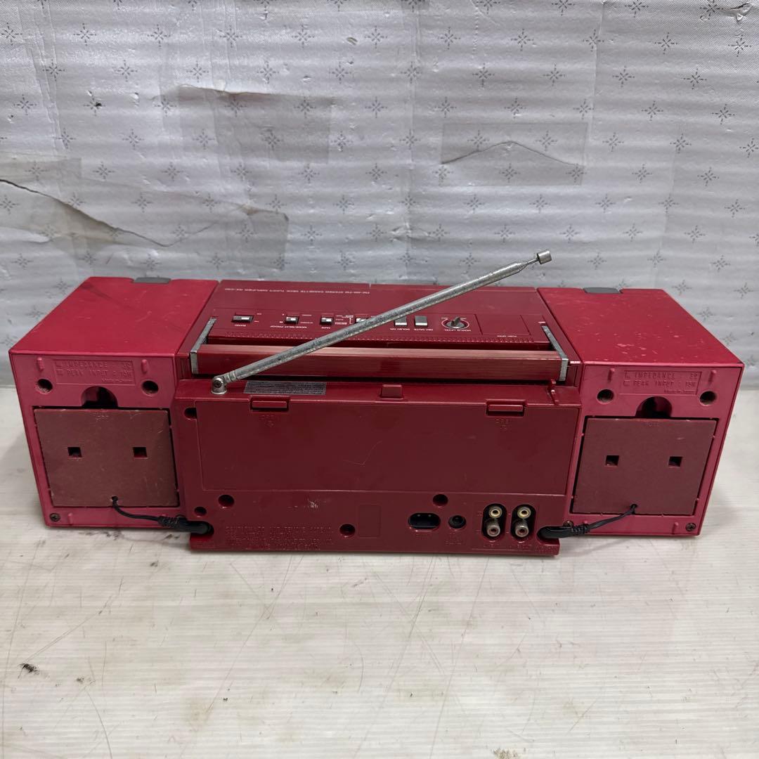 National RX-C50 ナショナル レッド ラジカセ 昭和レトロ - メルカリ