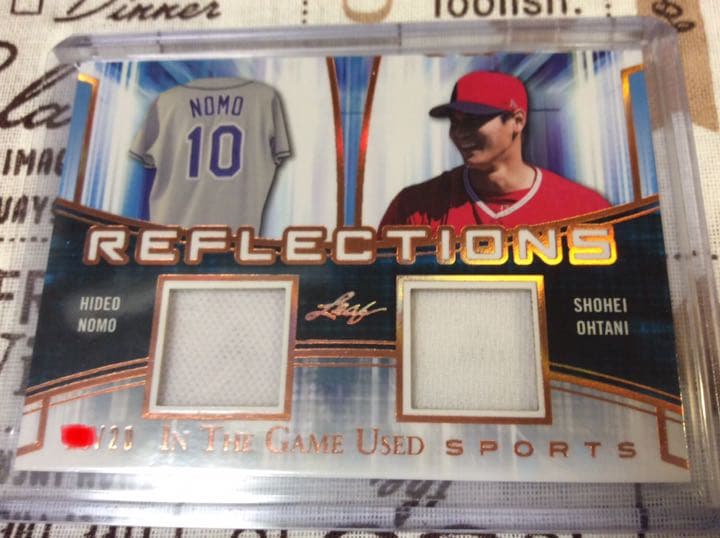 20枚限定 大谷 野茂 選手 ジャージ & シリアルナンバー付 ルーキーカード コラム】ノーマルカードでも180万円｜大谷翔平の「真のルーキーカード