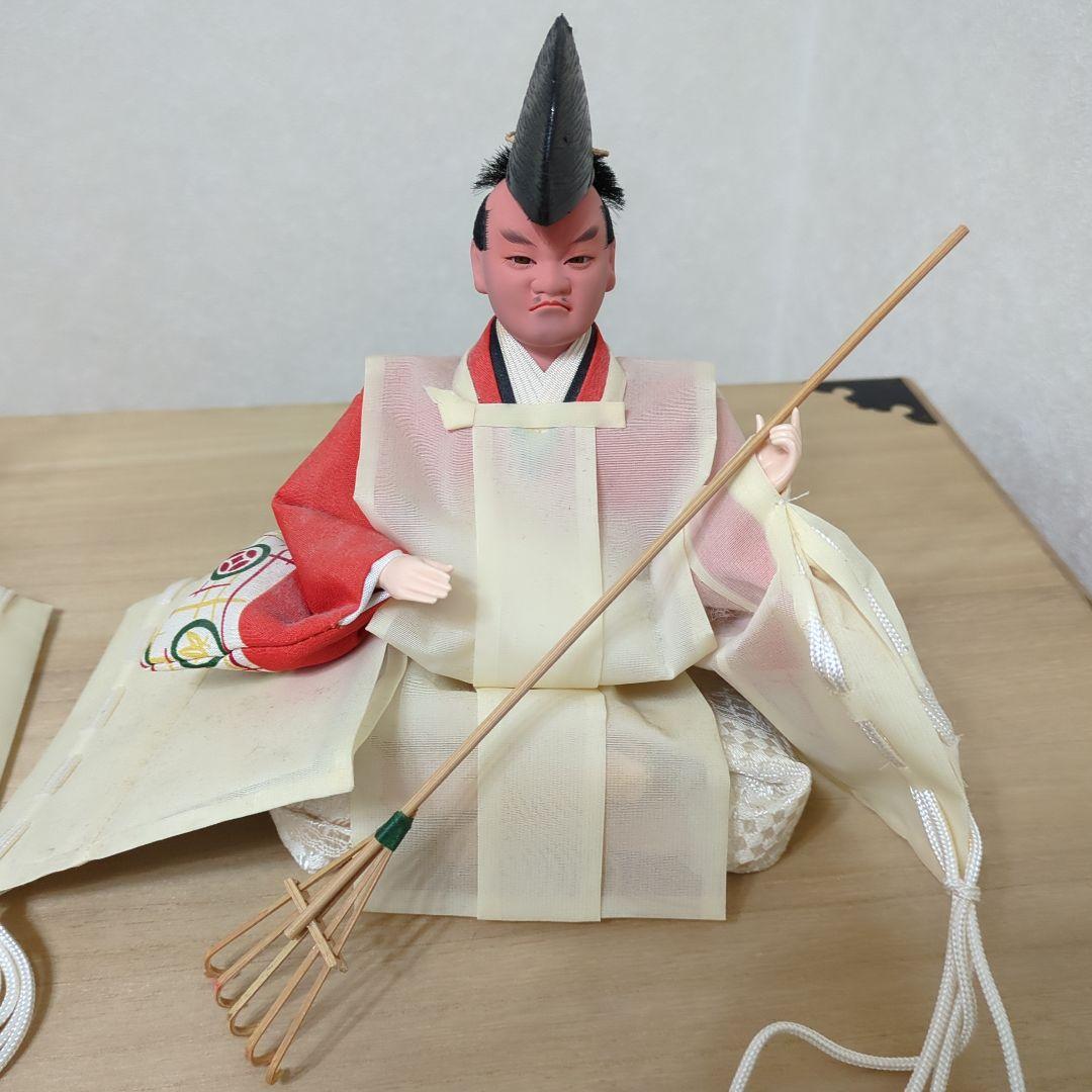 shinsuke様専用】お雛様七段飾り 人形15体+雪洞 桐箱入り ビンテージ