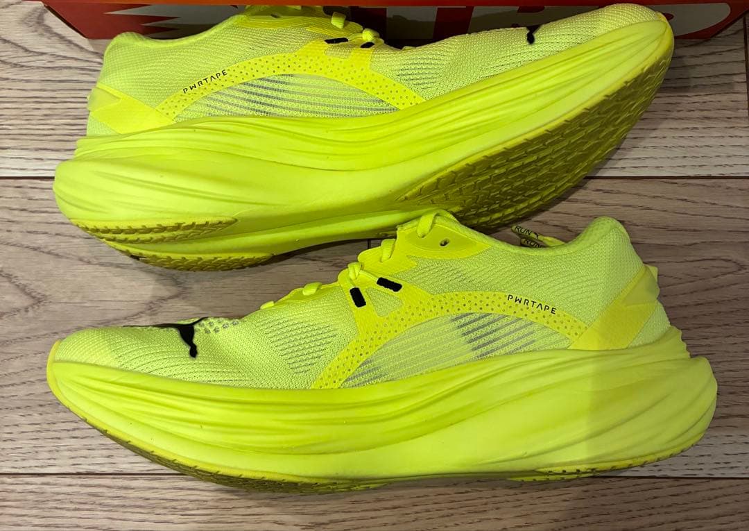 PUMA プーマ ディヴィエイトニトロ3 イエロー 26.5cm