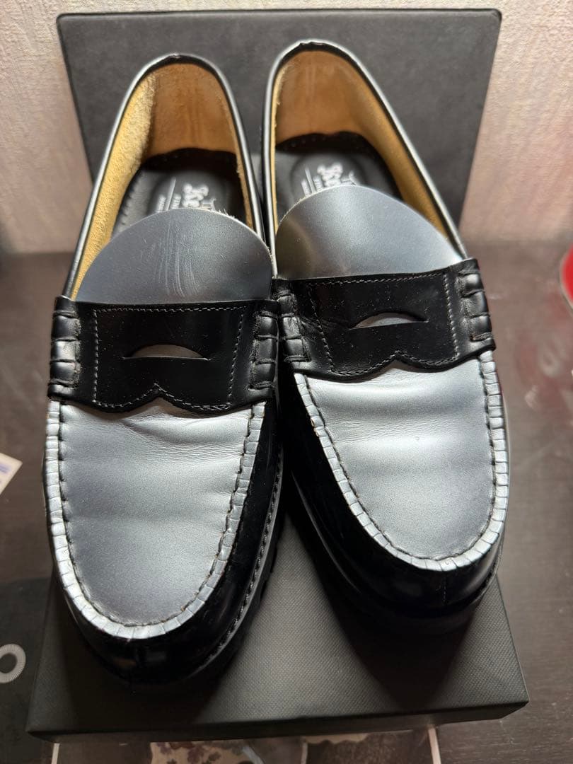 靴 Kenford TANK SOLE LOAFERS 25.5cm