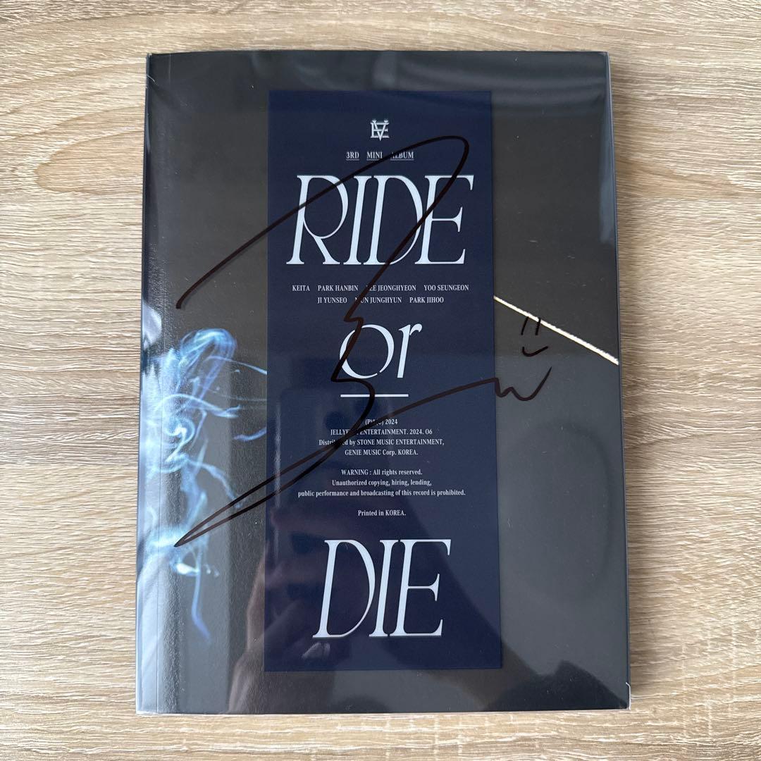 EVNNE RIDE OR DIE サインアルバム イブン hello82 - メルカリ