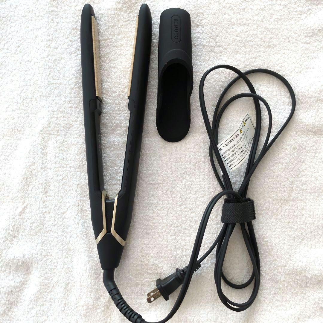 絹女 KINUJO ストレートアイロン キヌジョ ブラック KINUJO PRO（キヌージョ プロ） 絹女 ストレートヘアアイロン | KINUJO