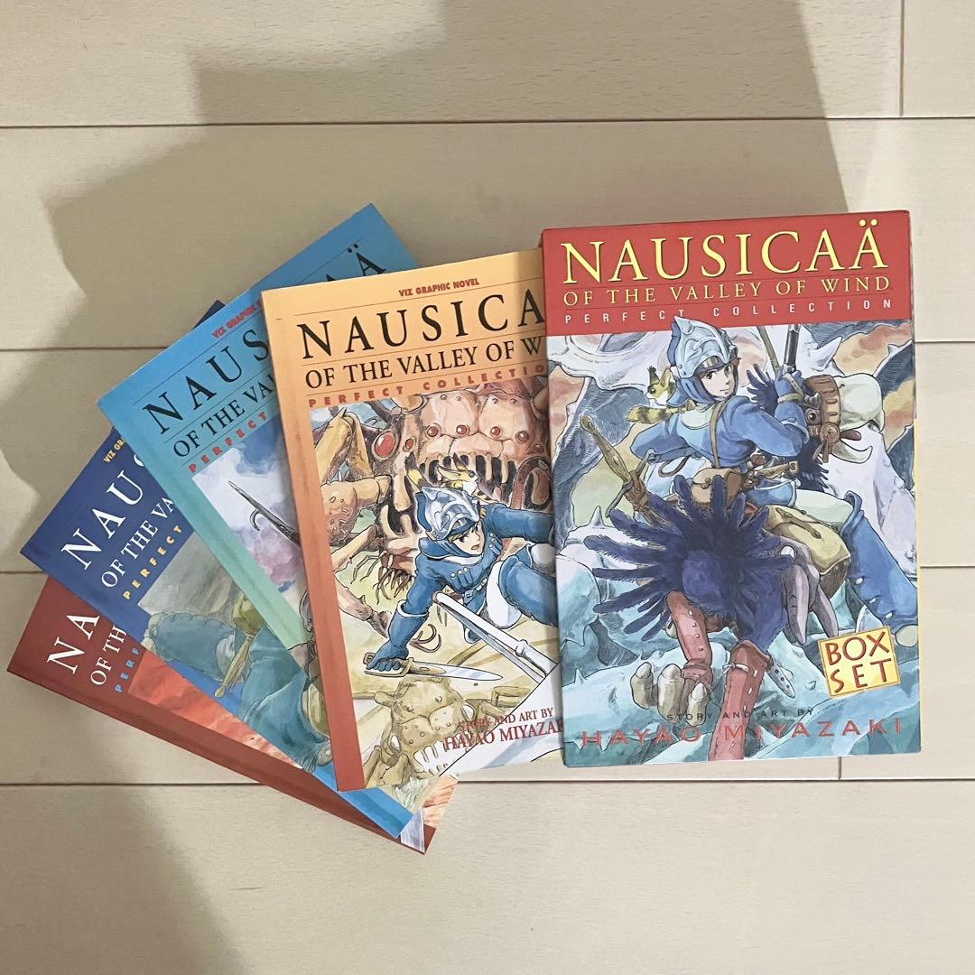 風の谷のナウシカ 海外コミック 英語版 全4巻 ボックス付 - メルカリ