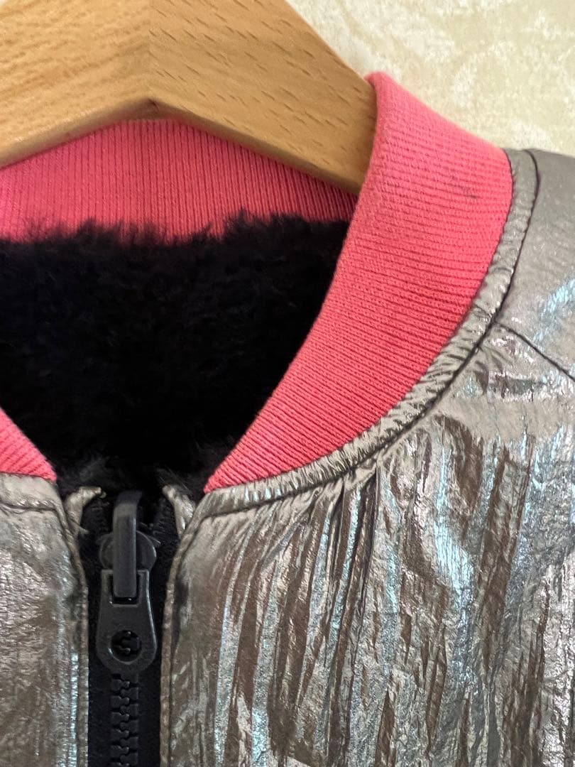 マークジェイコブス】リバーシブル✨ボアジャケット ボアジャケット 120㎝