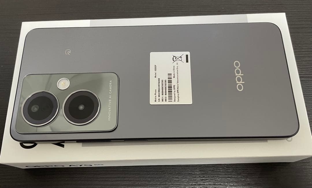 oppo a79 5G ミステリーブラック simフリー 128GB