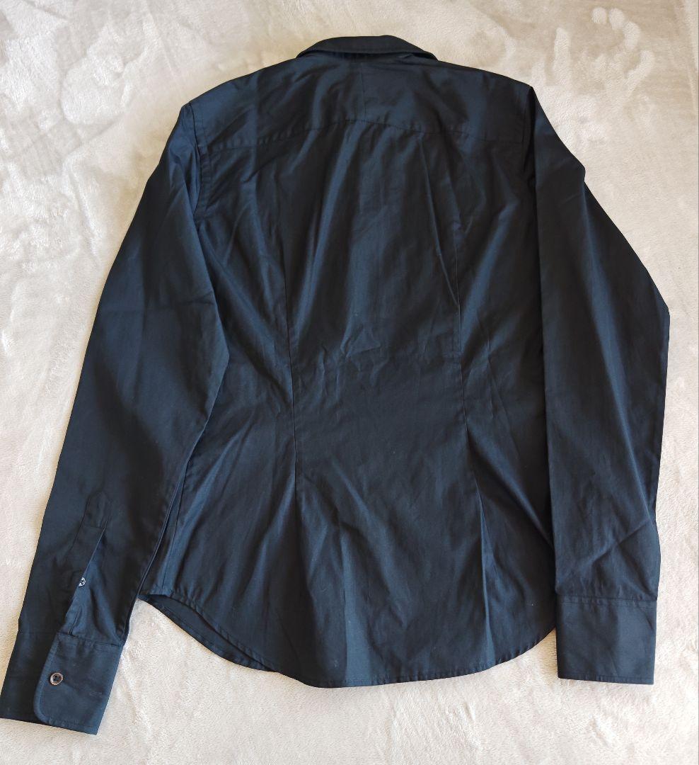 定価34650円 未使用 ラルフローレン 長袖シャツ ビッグポニー刺繍 黒