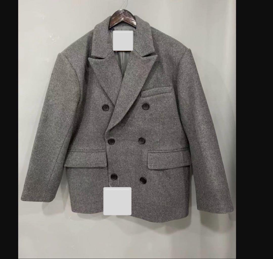 CLANE OVER SHOULDER PEAKED LAPEL COAT - メルカリ