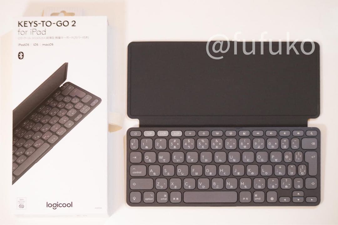 【新品未開封】logicool Keys-To-Go 2 for iPad Logitech Keys-To-Go 2 Portable Wireless iPad Keyboard With Built