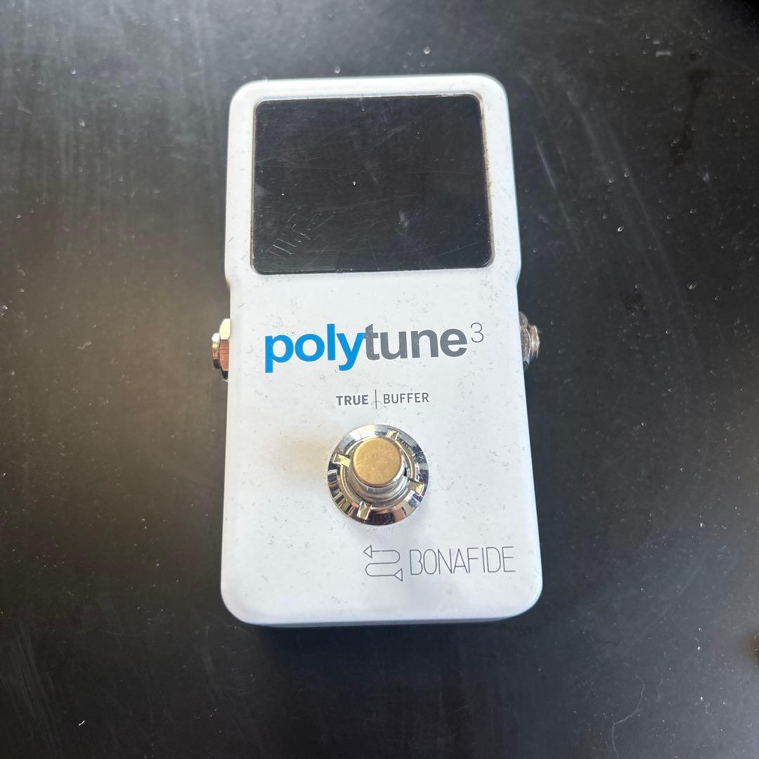 Polytune3 動作確認済み ペダルチューナーの絶対本命tc electronic POLYTUNE3レビュー