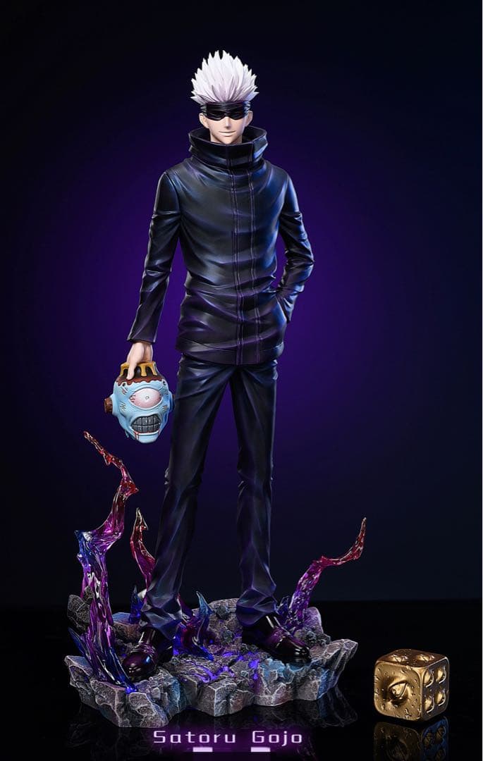 呪術廻戦 五条悟 【渋谷事変】ガレージキット フィギュア 塗装済み品