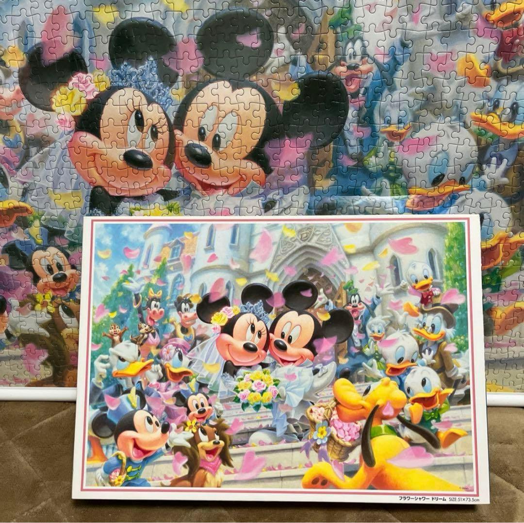 美品 ☆ ジグソーパズル ディズニー フラワーシャワードリーム - メルカリ