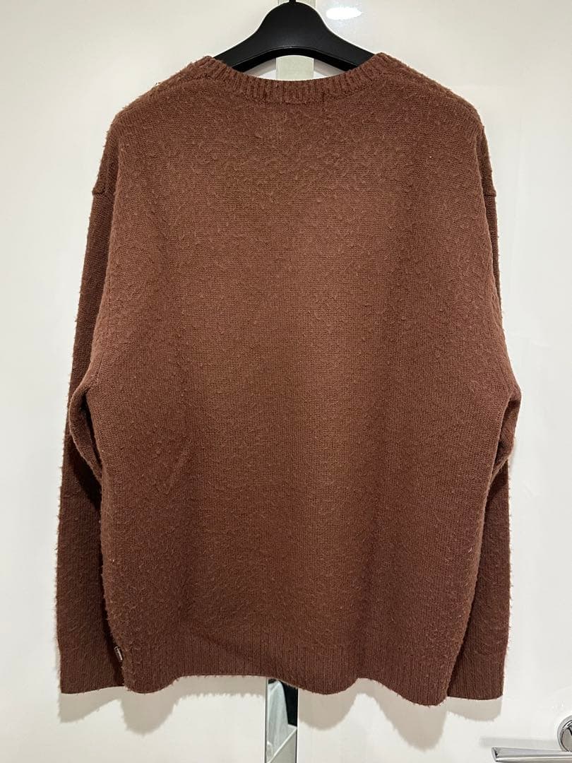 Supreme Pilled Sweater Brown Mサイズ - メルカリ