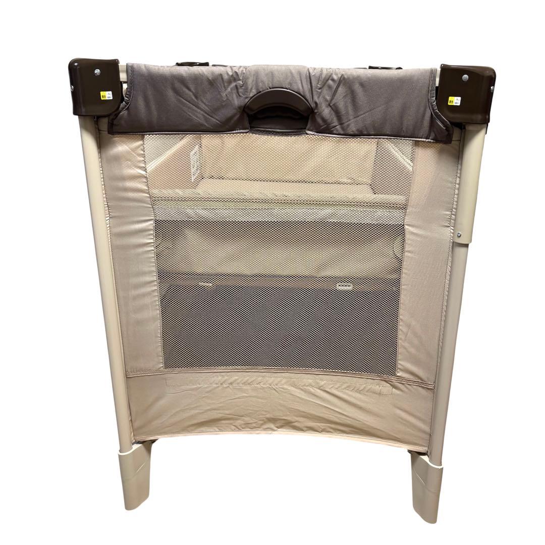 美品 アップリカ Aprica ココネル エアー ベビーベッド ココア BR