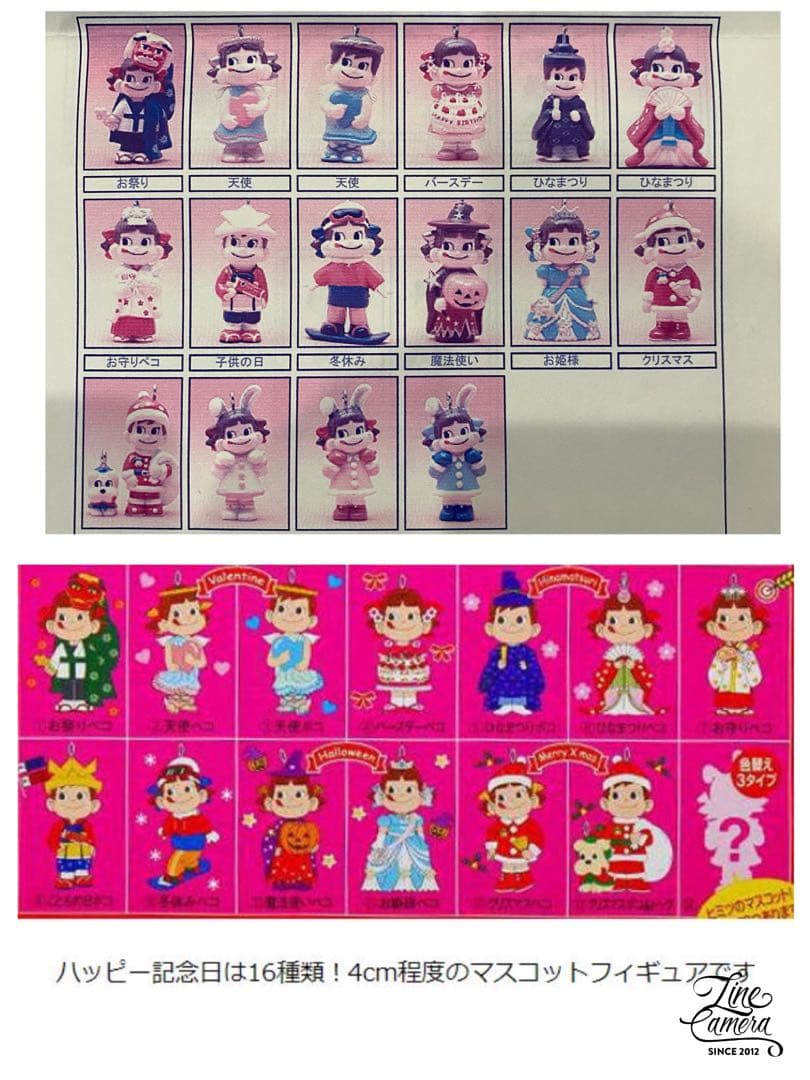 ミニミニペコちゃん シークレット 全集 世界の ハッピー記念日みんなの