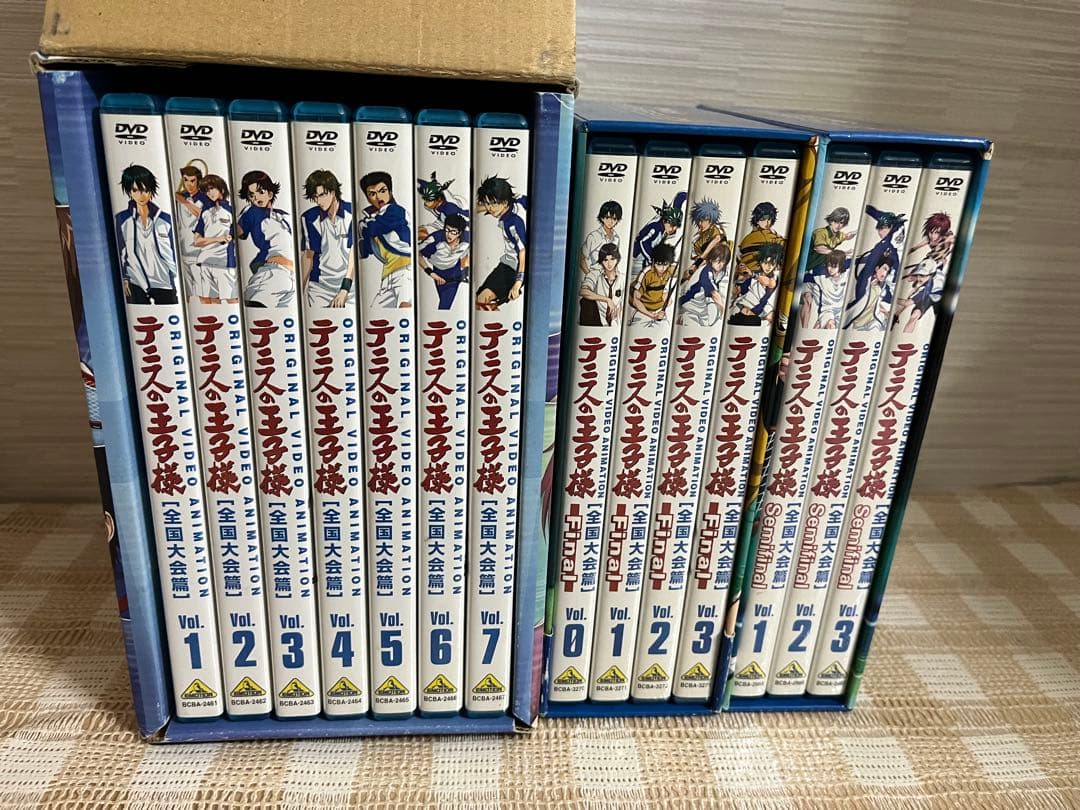 テニスの王子様 OVA 全国大会篇 14巻セット DVD セル版 テニスの王子様 OVA 全国大会篇」Blu-ray BOX：追加情報到着！｜NEWS